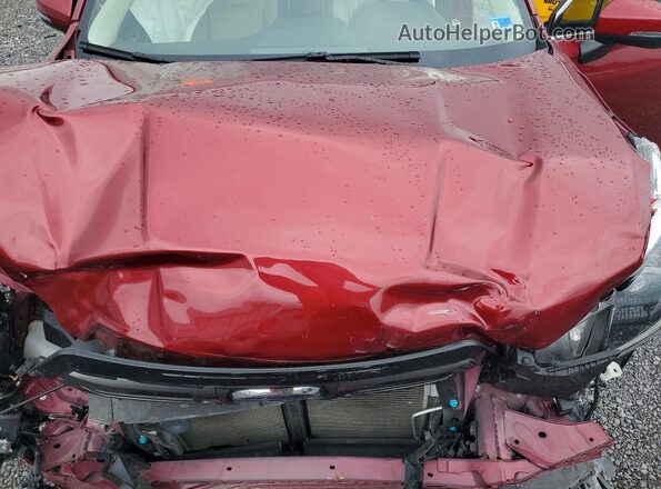 JF2SKAPC4NH433257 2022 SUBARU FORESTER Burgundy ძრავის განყოფილების ხედი