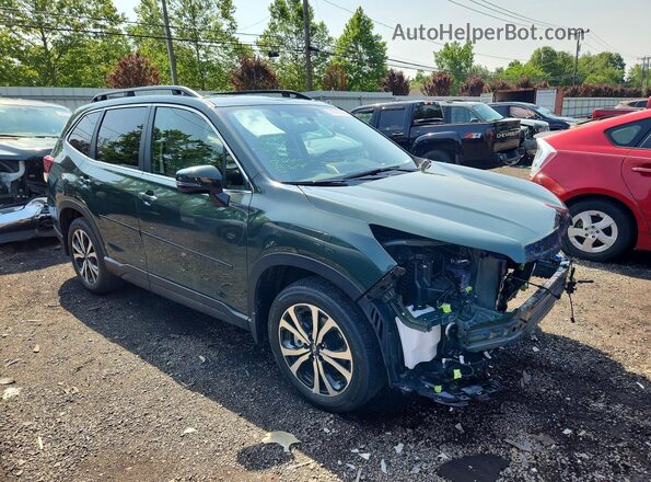 JF2SKAPC4PH518084 2023 SUBARU FORESTER Green Delantero derecho