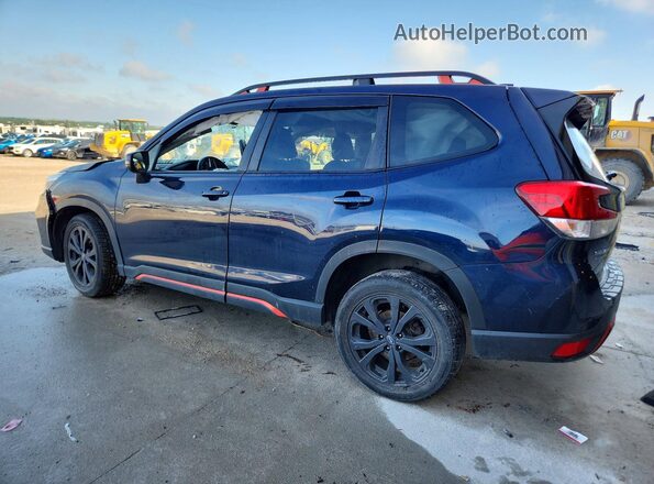 JF2SKAPC5KH540300 2019 SUBARU FORESTER Blue Tył lewy