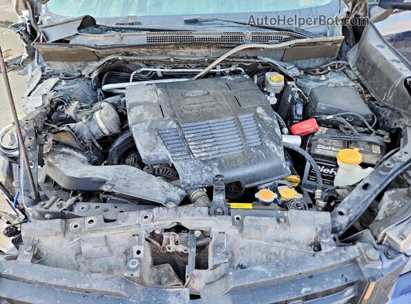 JF2SKAPC5KH540300 2019 SUBARU FORESTER Blue Widok komory silnika