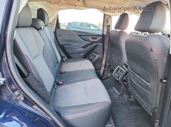 JF2SKAPC5KH540300 2019 SUBARU FORESTER Blue Widok wnętrza z tyłu
