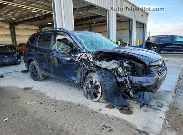 JF2SKAPC5KH540300 2019 SUBARU FORESTER Blue Przód prawy