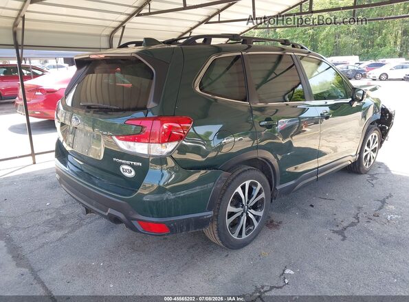 JF2SKAPC5NH458474 2022 SUBARU FORESTER Зеленый Задняя правая четверть
