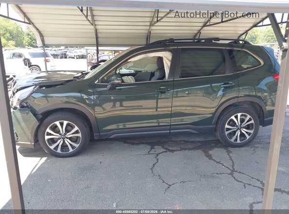 JF2SKAPC5NH458474 2022 SUBARU FORESTER Зеленый Панорамный вид салона 360°