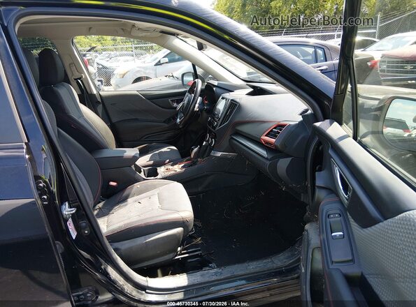 JF2SKAPC7KH416903 2019 SUBARU FORESTER Черный Вид салона спереди