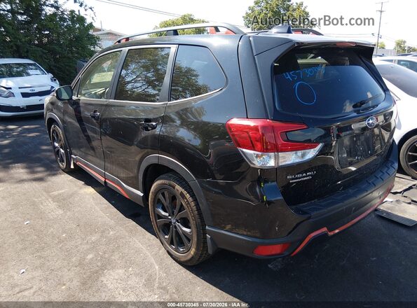 JF2SKAPC7KH416903 2019 SUBARU FORESTER Черный Задняя левая четверть