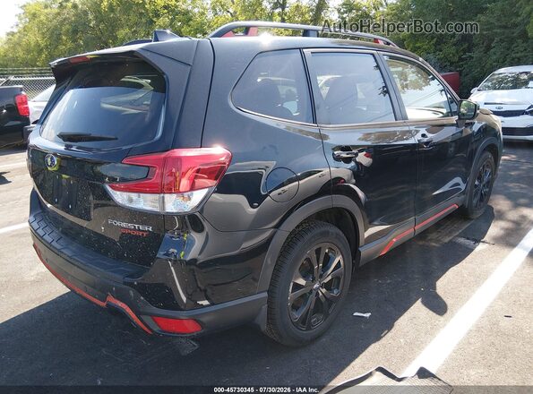 JF2SKAPC7KH416903 2019 SUBARU FORESTER Черный Задняя правая четверть