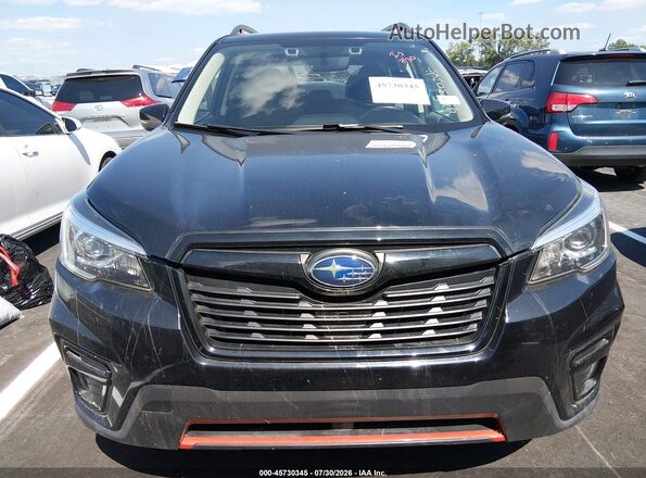 JF2SKAPC7KH416903 2019 SUBARU FORESTER Черный Вид щитка приборов