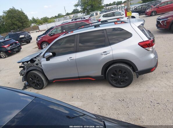 JF2SKAPC7KH447259 2019 SUBARU FORESTER Серебряный Панорамный вид салона 360°