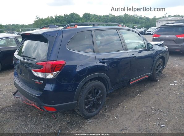 JF2SKAPC7KH530464 2019 SUBARU FORESTER Blue Rear right