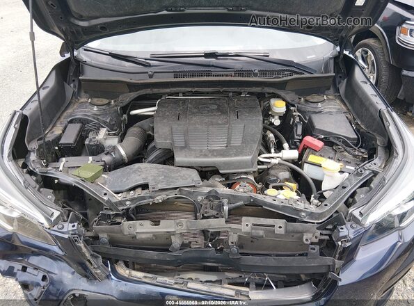 JF2SKAPC7KH530464 2019 SUBARU FORESTER Blue Rear view