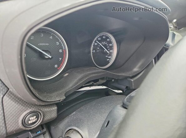 JF2SKAPC8NH440115 2022 SUBARU FORESTER Gray ხელსაწყოთა პანელის ხედი