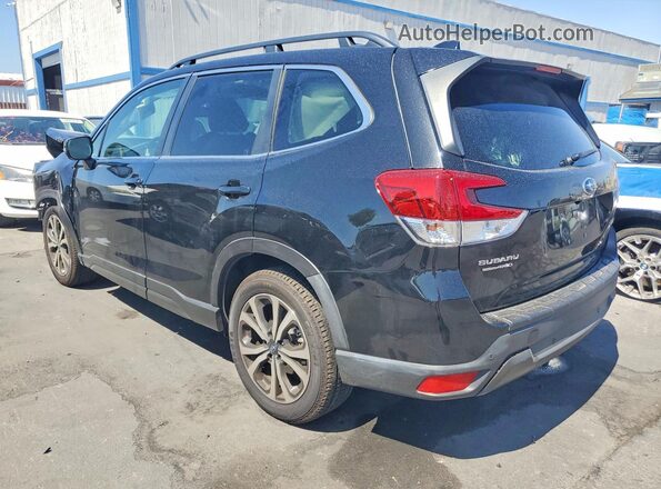 JF2SKAPC8NH523379 2022 SUBARU FORESTER Black Tył lewy