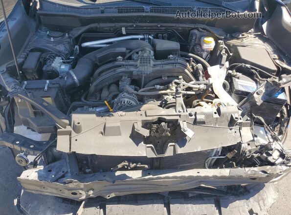 JF2SKAPC8NH523379 2022 SUBARU FORESTER Black Widok wnętrza z tyłu