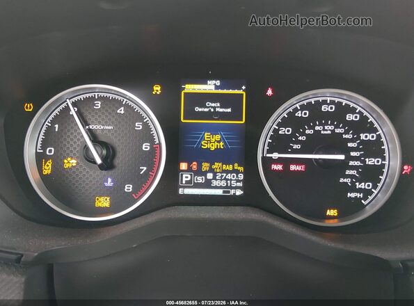 JF2SKAPC8PH426833 2023 SUBARU FORESTER Blue Հետևի նստատեղերի տեսք