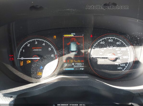 JF2SKAPCXKH418662 2019 SUBARU FORESTER White უკანა სავარძლების ხედი