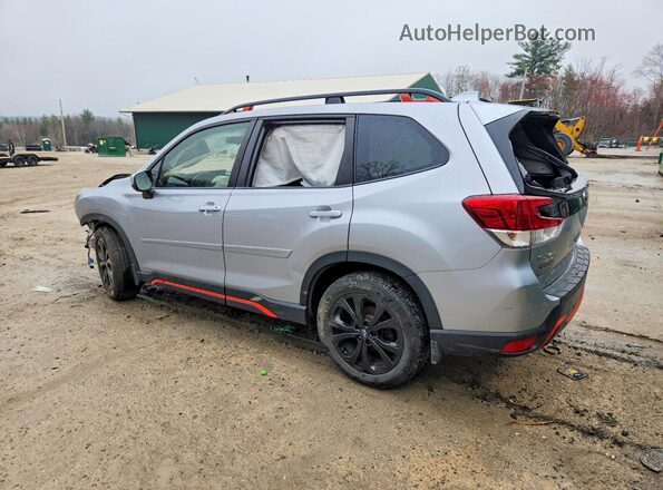 JF2SKAPCXKH472737 2019 SUBARU FORESTER Серебряный Задняя левая четверть