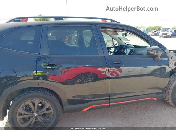 JF2SKAPCXKH507180 2019 SUBARU FORESTER Black Widok wnętrza 360 stopni
