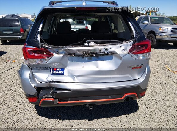 JF2SKAPCXKH540275 2019 SUBARU FORESTER Silver Widok z przodu
