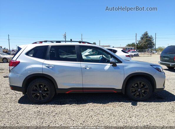 JF2SKAPCXKH540275 2019 SUBARU FORESTER Silver Widok wnętrza 360 stopni