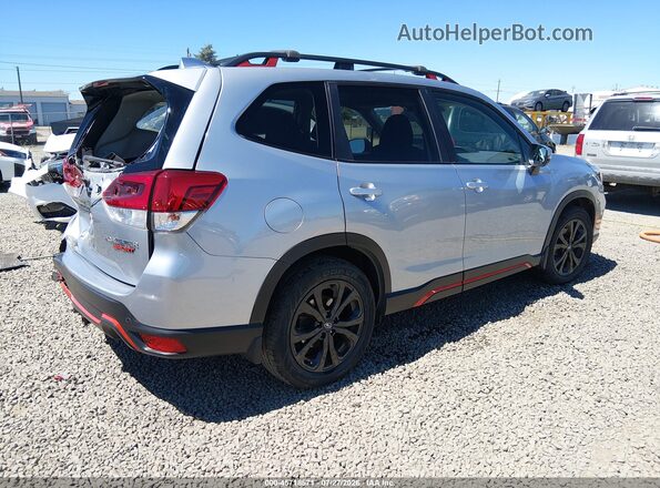JF2SKAPCXKH540275 2019 SUBARU FORESTER Silver Tył prawy