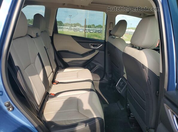 JF2SKAPCXNH505711 2022 SUBARU FORESTER Blue Вид задньої частини салону