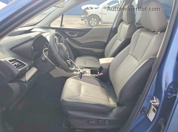 JF2SKAPCXNH505711 2022 SUBARU FORESTER Blue Вид салону спереду