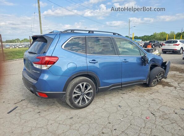 JF2SKAPCXNH505711 2022 SUBARU FORESTER Blue Задня права чверть