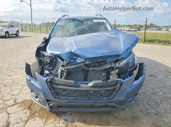 JF2SKAPCXNH505711 2022 SUBARU FORESTER Blue Вид спереду
