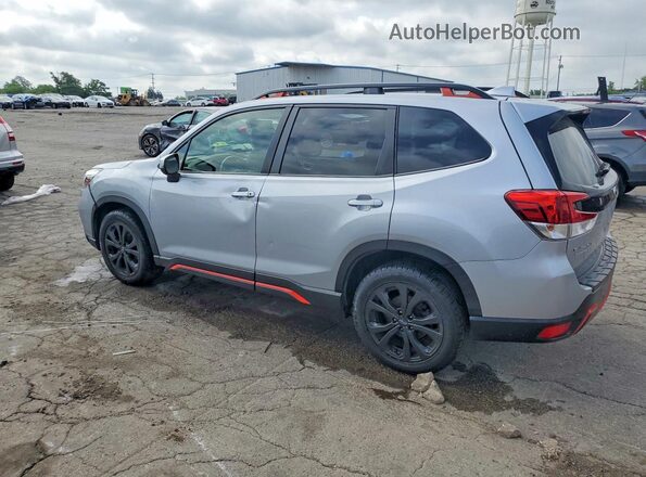 JF2SKARC0LH490694 2020 SUBARU FORESTER Silver Trasero izquierdo