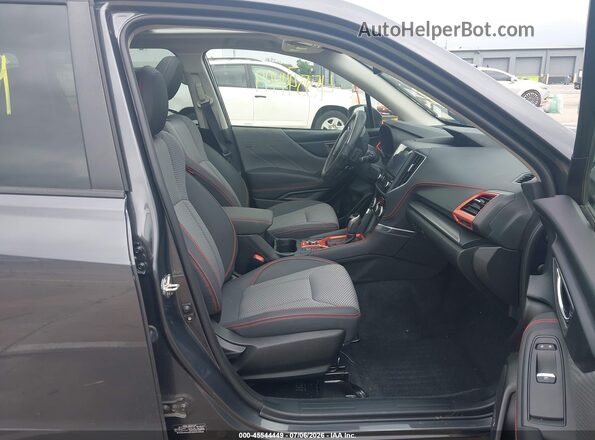 JF2SKARC0MH402387 2021 SUBARU FORESTER Gray Vista interior delantera