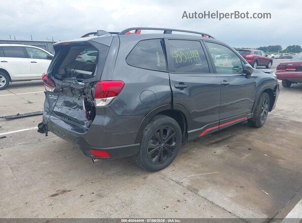 JF2SKARC0MH402387 2021 SUBARU FORESTER Gray Trasero derecho