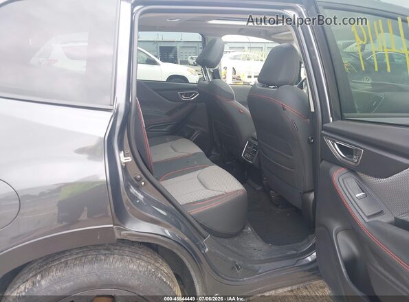 JF2SKARC0MH402387 2021 SUBARU FORESTER Gray Vista de la etiqueta del VIN