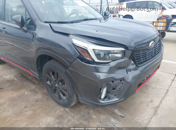 JF2SKARC0MH402387 2021 SUBARU FORESTER Gray Vista frontal