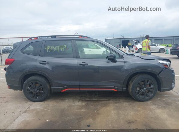 JF2SKARC0MH402387 2021 SUBARU FORESTER Gray Vista interior trasera