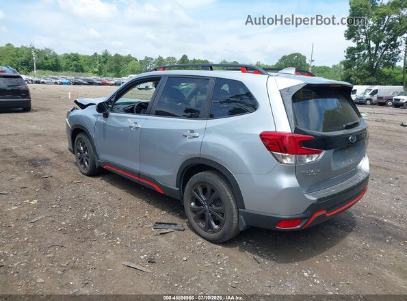 JF2SKARC0MH443621 2021 SUBARU FORESTER Blue Trasero izquierdo
