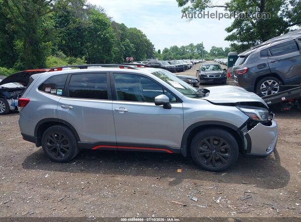 JF2SKARC0MH443621 2021 SUBARU FORESTER Blue Vista interior trasera