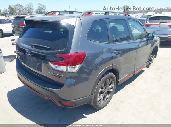 JF2SKARC0MH498330 2021 SUBARU FORESTER Серый Задняя правая четверть