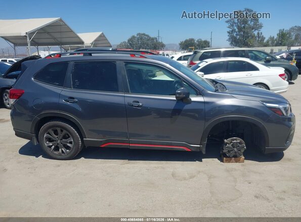 JF2SKARC0MH498330 2021 SUBARU FORESTER Серый Вид задней части салона