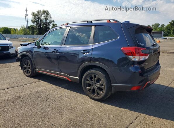 JF2SKARC0MH526367 2021 SUBARU FORESTER Blue Trasero izquierdo