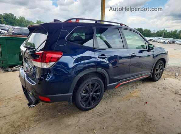 JF2SKARC0MH591994 2021 SUBARU FORESTER Blue Rear right