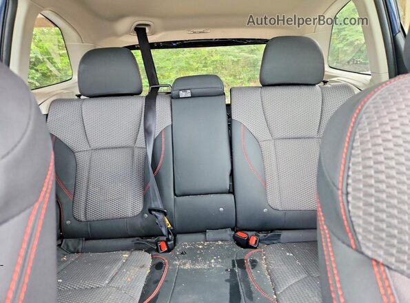 JF2SKARC0MH591994 2021 SUBARU FORESTER Blue Rear seats view