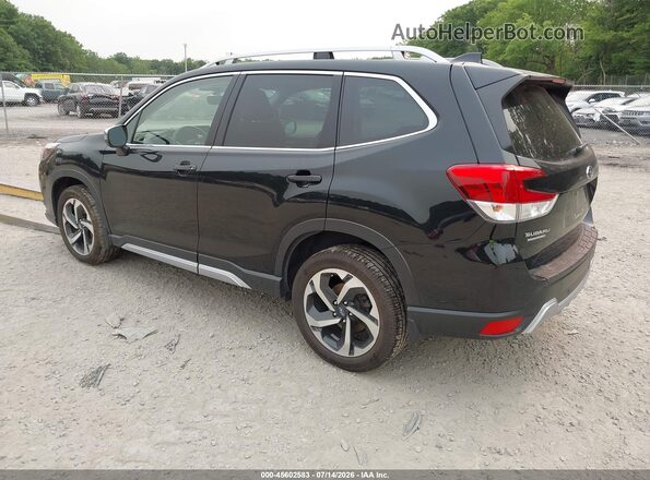 JF2SKARC0NH462803 2022 SUBARU FORESTER Black Trasero izquierdo