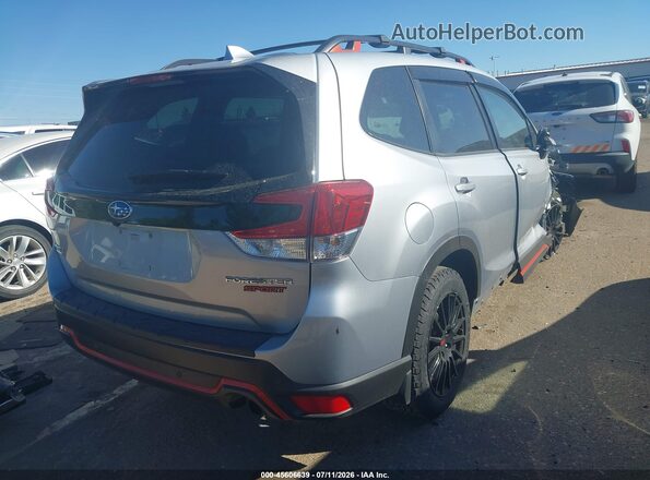 JF2SKARC1LH557612 2020 SUBARU FORESTER Silver Rear right
