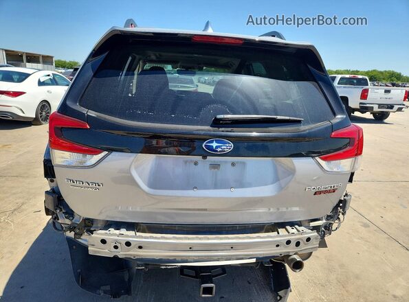 JF2SKARC1MH472139 2021 SUBARU FORESTER Silver Rear view
