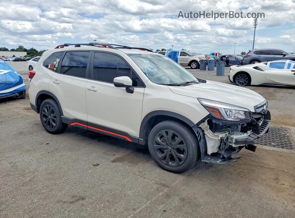 JF2SKARC2LH486002 2020 SUBARU FORESTER White Передня права чверть