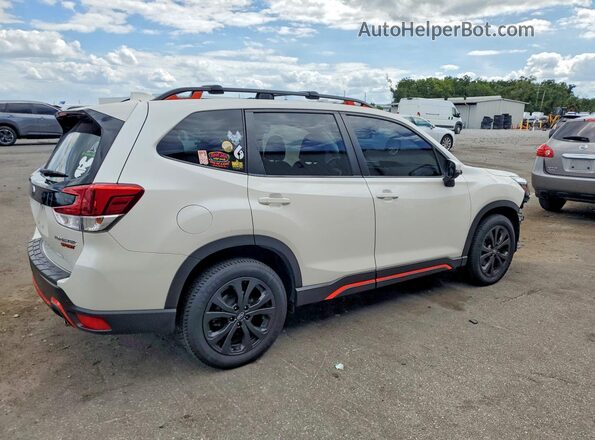 JF2SKARC2LH486002 2020 SUBARU FORESTER White Задня права чверть