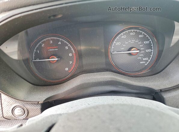 JF2SKARC2LH609636 2020 SUBARU FORESTER Синий Вид щитка приборов