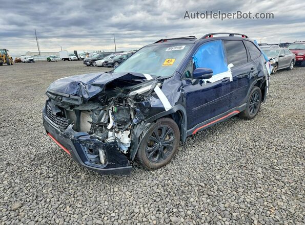 JF2SKARC2LH609636 2020 SUBARU FORESTER Синий Задняя левая четверть