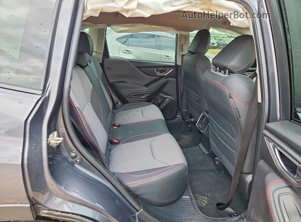 JF2SKARC2MH476992 2021 SUBARU FORESTER Charcoal Rear seats view